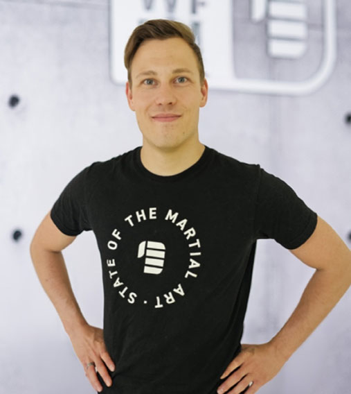 Stefan Riedel, Trainer der WingTsun-Akademie Weimar
